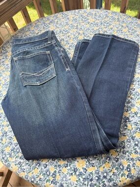 2 Ariat M2 Relaxed Boot Mens Jeans Size 34/32